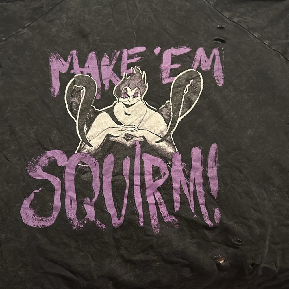 Disney Ursula distressed Hoodie